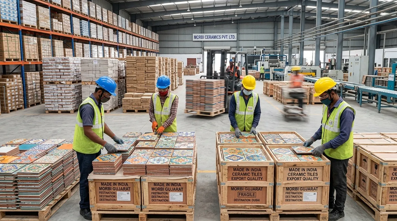 Ceramic & Tile Sample Packing